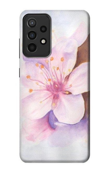 S1415 Fleur de Sakura Art Etui Coque Housse pour Samsung Galaxy A52s 5G