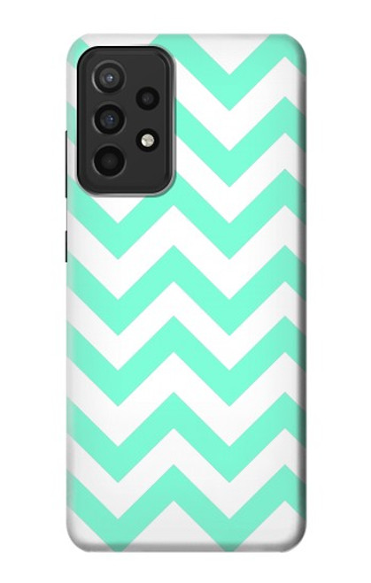 S1723 Monnaie Chevron Zigzag Etui Coque Housse pour Samsung Galaxy A52s 5G