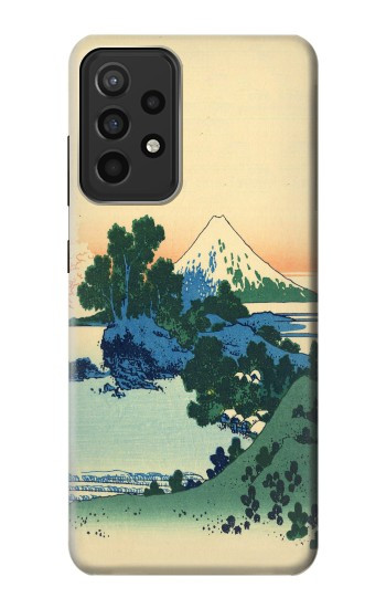 S2075 Katsushika Hokusai Le Inume Pass Kai Etui Coque Housse pour Samsung Galaxy A52s 5G