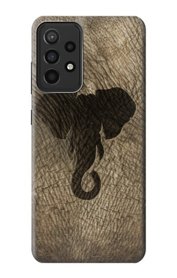 S2516 Elephant Peau Imprimé graphique Etui Coque Housse pour Samsung Galaxy A52s 5G