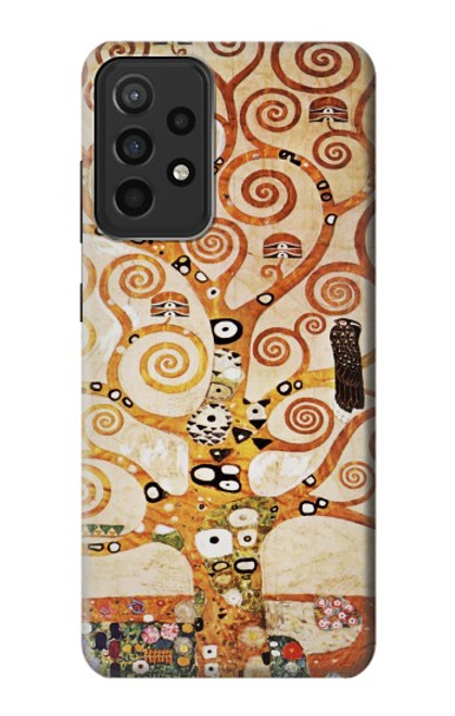 S2723 L'arbre de vie Gustav Klimt Etui Coque Housse pour Samsung Galaxy A52s 5G