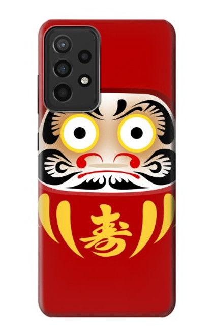 S3045 Japon Bonne chance Daruma Poupée Etui Coque Housse pour Samsung Galaxy A52s 5G