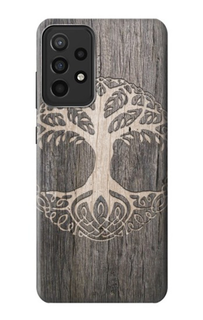 S3591 Viking Arbre de vie Symbole Etui Coque Housse pour Samsung Galaxy A52s 5G