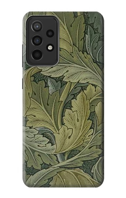 S3790 William Morris Acanthus Leaves Etui Coque Housse pour Samsung Galaxy A52s 5G