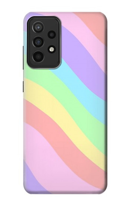 S3810 Vague d'été licorne pastel Etui Coque Housse pour Samsung Galaxy A52s 5G