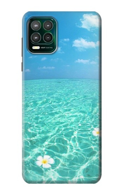 S3720 Summer Ocean Beach Etui Coque Housse pour Motorola Moto G Stylus 5G