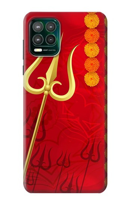 S3788 Shiv Trishul Etui Coque Housse pour Motorola Moto G Stylus 5G