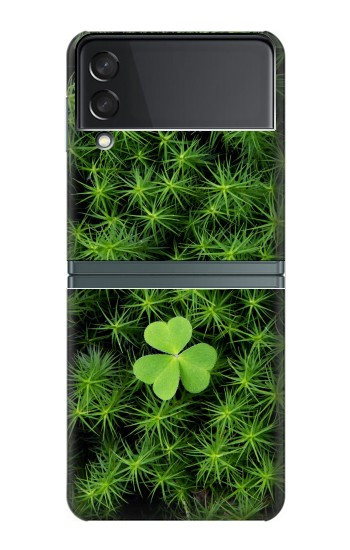 S0358 Feuille de trèfle Etui Coque Housse pour Samsung Galaxy Z Flip 3 5G