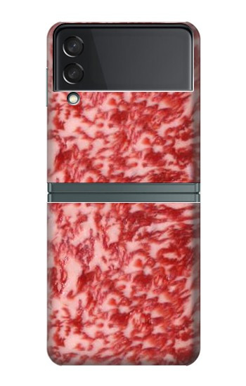 S0626 boeuf Kobe Etui Coque Housse pour Samsung Galaxy Z Flip 3 5G