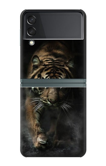 S0877 Tigre du Bengale Etui Coque Housse pour Samsung Galaxy Z Flip 3 5G