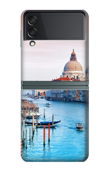 S0982 Beauté de Venise Italie Etui Coque Housse pour Samsung Galaxy Z Flip 3 5G