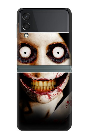 S1344 Jeff le tueur Etui Coque Housse pour Samsung Galaxy Z Flip 3 5G