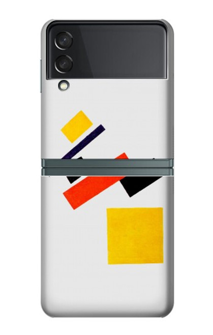 S1958 Malevitch suprématisme Etui Coque Housse pour Samsung Galaxy Z Flip 3 5G