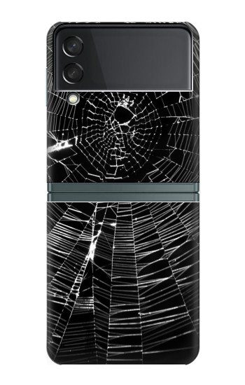 S2224 Toile d'araignée Etui Coque Housse pour Samsung Galaxy Z Flip 3 5G