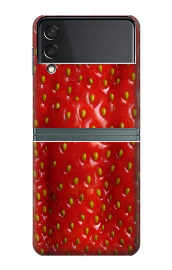 S2225 fraise Etui Coque Housse pour Samsung Galaxy Z Flip 3 5G