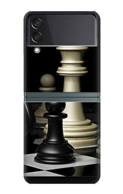 S2262 Roi d'échecs Etui Coque Housse pour Samsung Galaxy Z Flip 3 5G