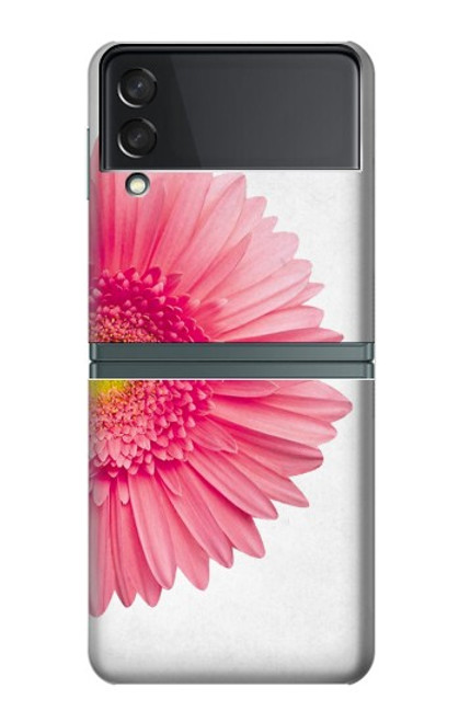 S3044 Rose Gerbera millésimé Etui Coque Housse pour Samsung Galaxy Z Flip 3 5G