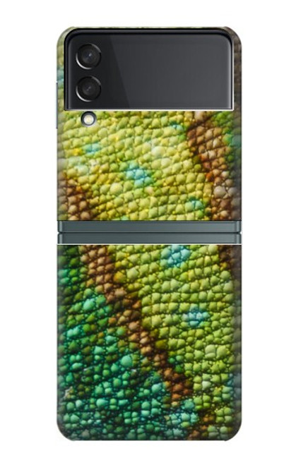 S3057 Imprimé graphique Lezard Peau Etui Coque Housse pour Samsung Galaxy Z Flip 3 5G