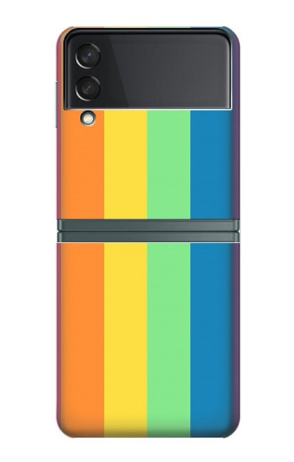 S3699 Fierté LGBT Etui Coque Housse pour Samsung Galaxy Z Flip 3 5G