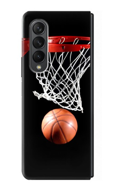 S0066 Le basket-ball Etui Coque Housse pour Samsung Galaxy Z Fold 3 5G