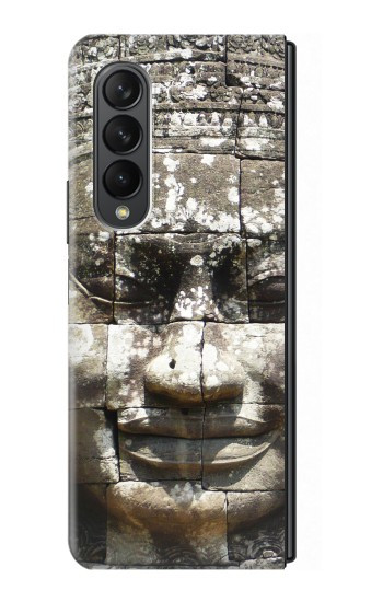 S0314 Ancien bouddhisme cambodgien Etui Coque Housse pour Samsung Galaxy Z Fold 3 5G