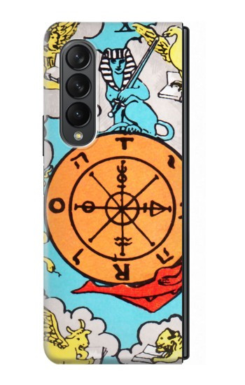 S0564 Tarot Fortune Etui Coque Housse pour Samsung Galaxy Z Fold 3 5G