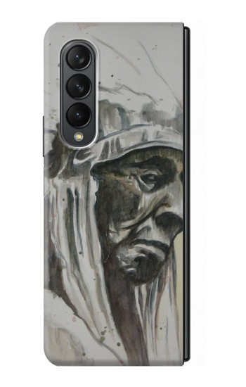 S0792 Chef indien Etui Coque Housse pour Samsung Galaxy Z Fold 3 5G