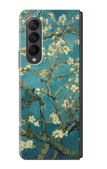 S0842 Blossoming Amandier Van Gogh Etui Coque Housse pour Samsung Galaxy Z Fold 3 5G