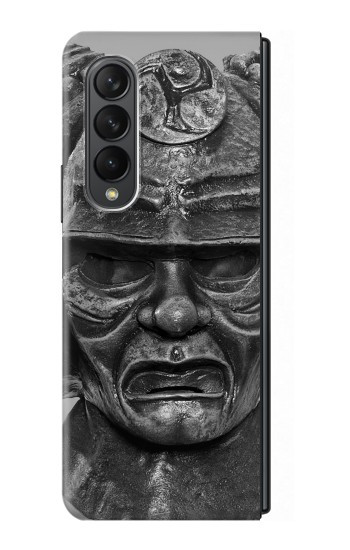 S1827 Japon Samurai Casque Etui Coque Housse pour Samsung Galaxy Z Fold 3 5G