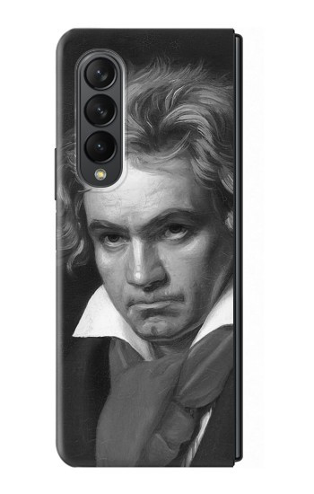 S1930 Beethoven Etui Coque Housse pour Samsung Galaxy Z Fold 3 5G