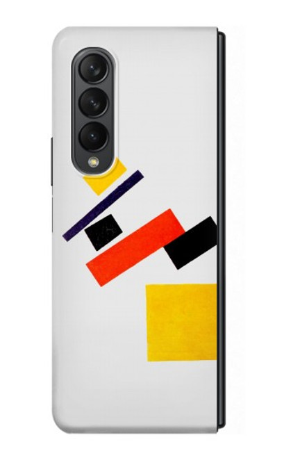 S1958 Malevitch suprématisme Etui Coque Housse pour Samsung Galaxy Z Fold 3 5G