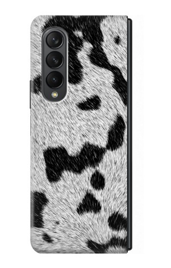 S2170 Vache fourrure Texture Imprimé graphique Etui Coque Housse pour Samsung Galaxy Z Fold 3 5G