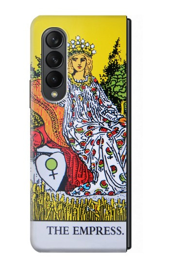 S2809 Carte Tarot L'Impératrice Etui Coque Housse pour Samsung Galaxy Z Fold 3 5G