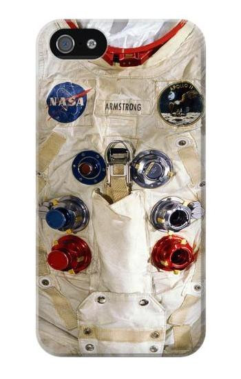 S2639 Neil Armstrong White Astronaut Space Suit Etui Coque Housse pour iPhone 5 5S SE