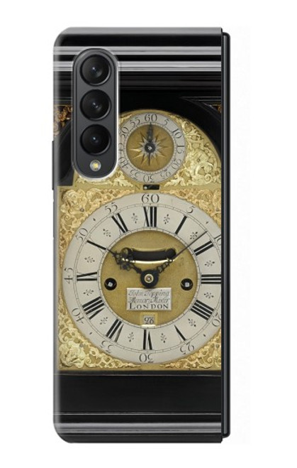 S3144 Support Antique Horloge Etui Coque Housse pour Samsung Galaxy Z Fold 3 5G