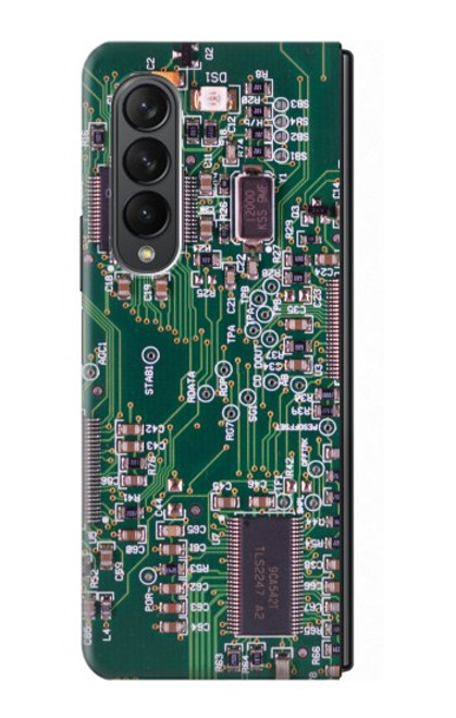 S3519 Electronique Circuit Board graphique Etui Coque Housse pour Samsung Galaxy Z Fold 3 5G