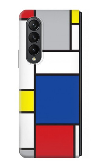 S3536 Art moderne Etui Coque Housse pour Samsung Galaxy Z Fold 3 5G