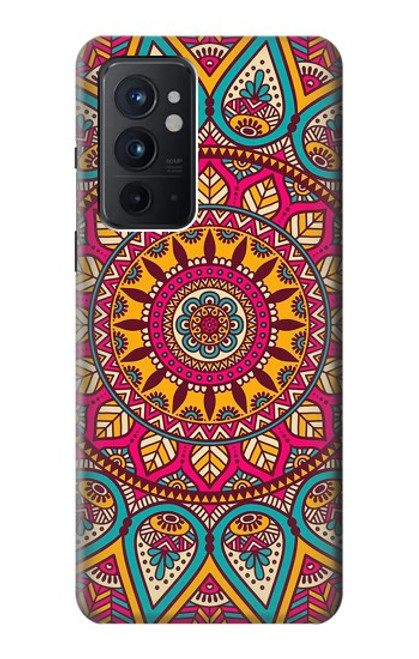 S3694 Modèle d'art hippie Etui Coque Housse pour OnePlus 9RT 5G