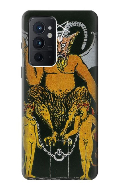 S3740 Carte de tarot le diable Etui Coque Housse pour OnePlus 9RT 5G