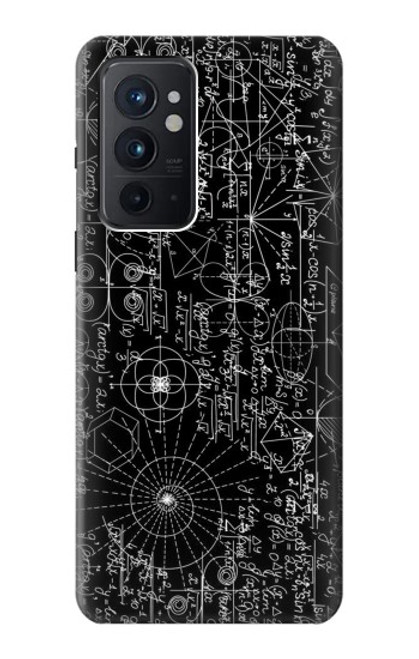 S3808 Tableau noir de mathématiques Etui Coque Housse pour OnePlus 9RT 5G