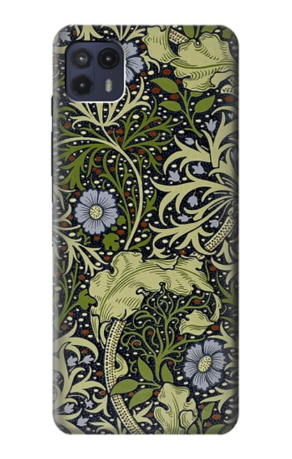 S3792 William Morris Etui Coque Housse pour Motorola Moto G50 5G [for G50 5G only. NOT for G50]