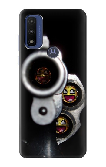 S1109 sourire pistolet Etui Coque Housse pour Motorola G Pure