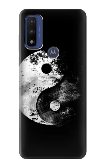 S1372 Lune Yin-Yang Etui Coque Housse pour Motorola G Pure