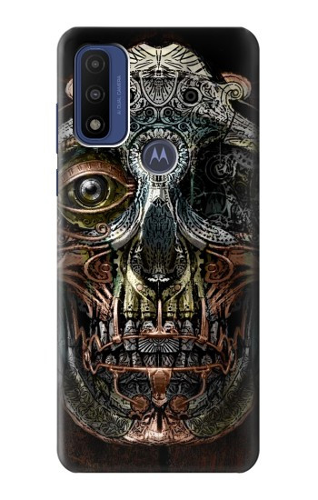 S1685 Crâne Steampunk Etui Coque Housse pour Motorola G Pure