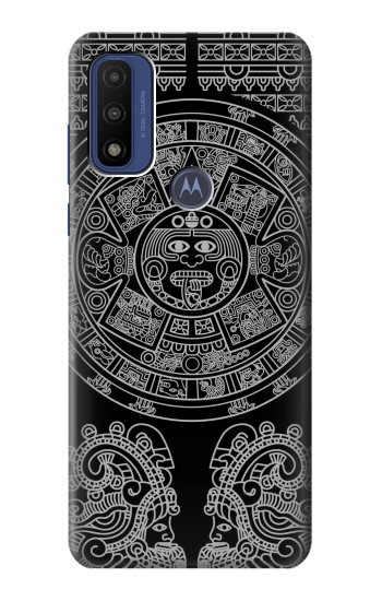 S1838 Motif maya Etui Coque Housse pour Motorola G Pure