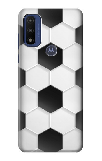 S2061 Football Motif Football Etui Coque Housse pour Motorola G Pure