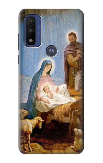 S2276 la Nativité Etui Coque Housse pour Motorola G Pure