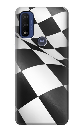 S2408 Vainqueur Drapeau checkered Etui Coque Housse pour Motorola G Pure