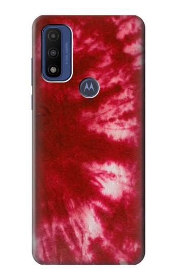 S2480 Tie dye rouge Etui Coque Housse pour Motorola G Pure