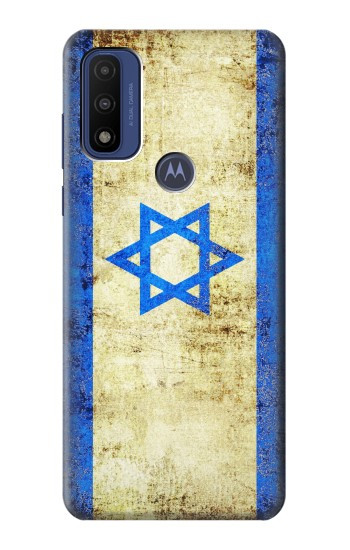 S2614 Israël Vieux Drapeau Etui Coque Housse pour Motorola G Pure